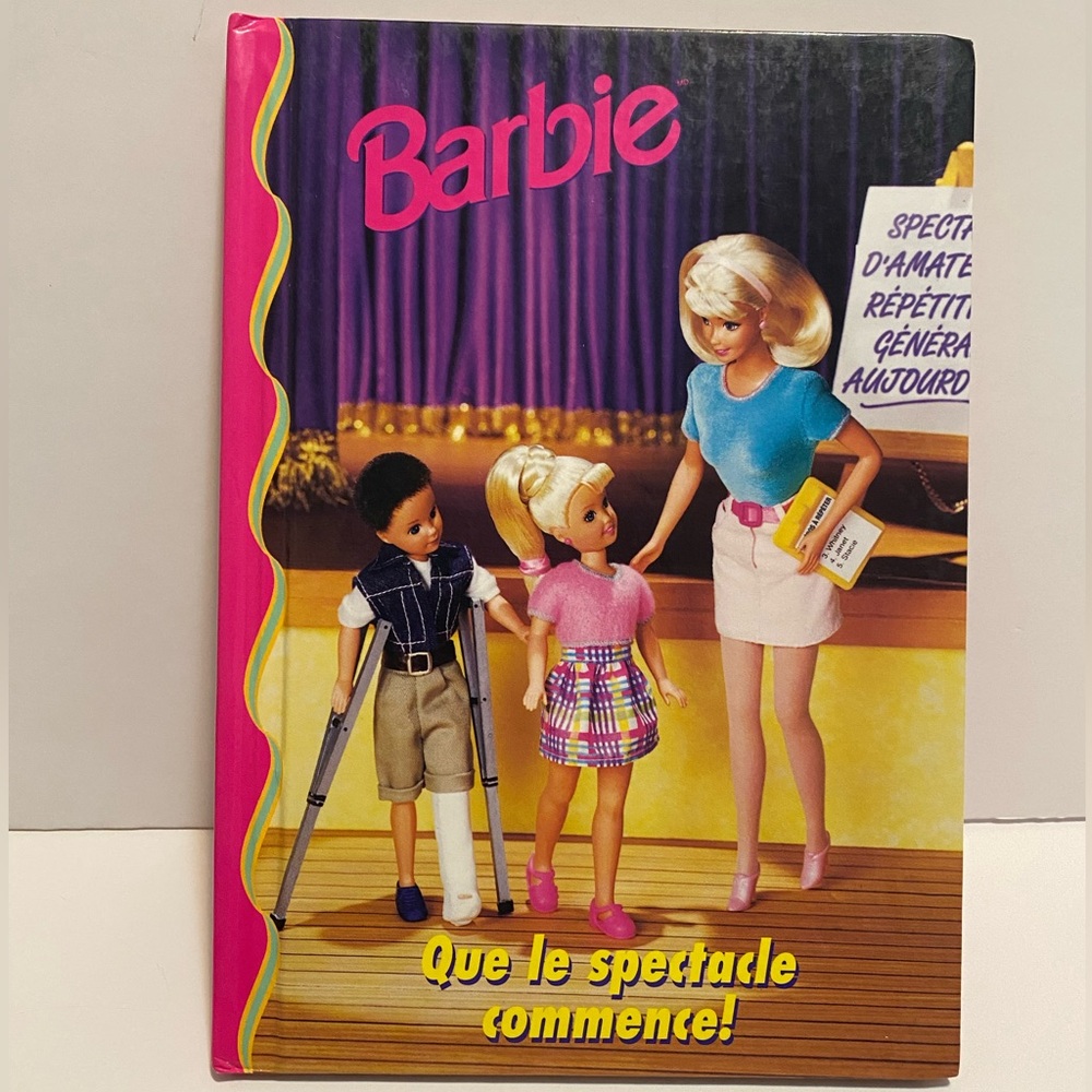 Barbie & ses amis 👛💕 Que le spectacle commence! Y2K Book, livre en français 👒🪽